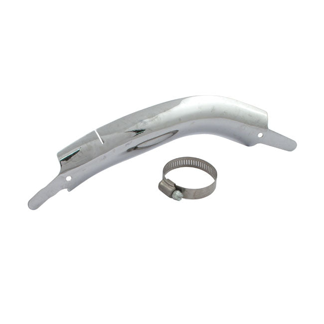 Flt Front Header Heat Shield Chrome Exhaust Heat Shields Mcs