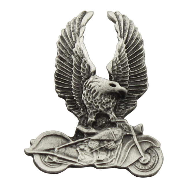 Biker Pins Eagle On Bike Pin Mcs