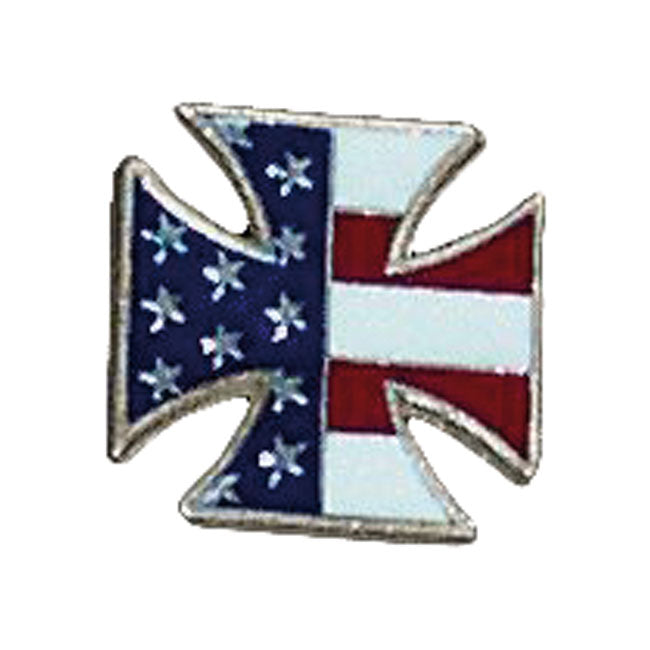 Biker Pins Choppers Us Flag Pin Mcs