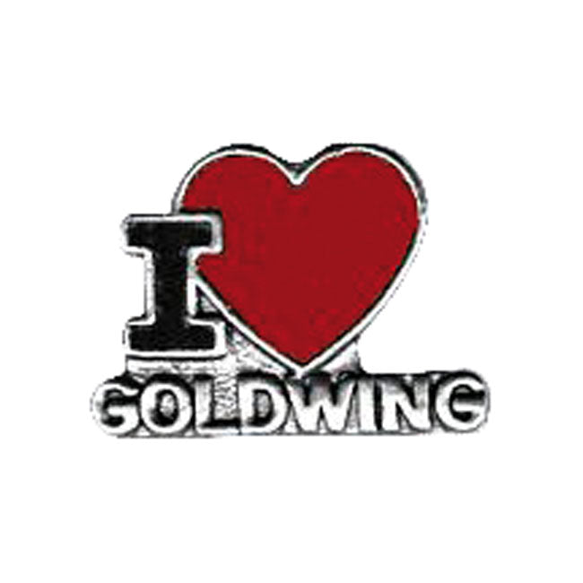 Biker Pins I Love Goldwing Pin Mcs