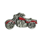 Biker Pins Motorcycle Pin Red Colored Mcs