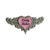 Biker Pins Lady Rider Pin Pins Mcs