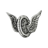 Large Wing Wheel Motorcycle Pin Mcs