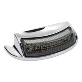 Custom Dynamics Wrap Around Fender Tips, Chrome Smoked - 09-19 Touring Fender Tips With Light Custom Dynamics