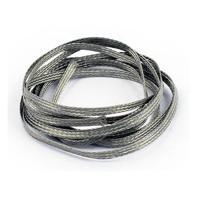 Custom Dynamics, 3/16" stainless wire loom. 6ft. (1.82m) WIRING Custom Dynamics