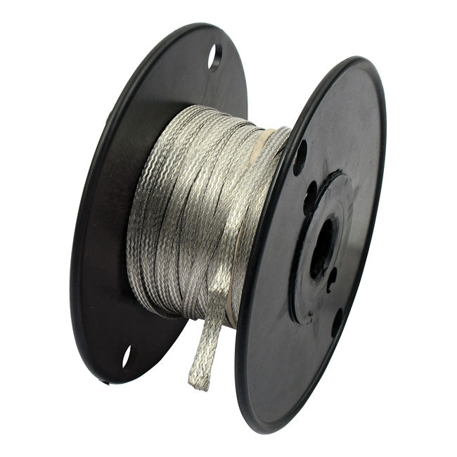 Custom Dynamics, 3/16" stainless wire loom. 100ft. (30.48m) WIRING Custom Dynamics