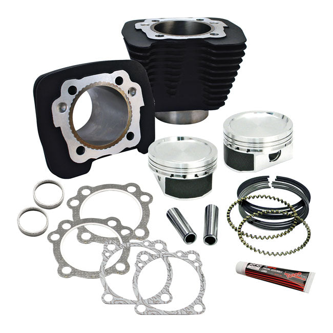 S&S Cycle Cylinder Kit 883 1200 Black Cylinders S&S Cycle