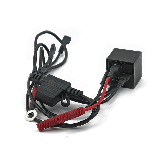 Universal fuse/relay wiring harness HARNESS & SWITCH KITS Custom Dynamics