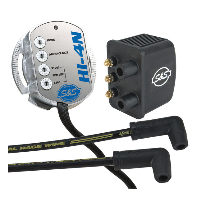 S&S Cycle Ignition,Kit,Hi 4 N,Single Fire Ignitions S&S Cycle