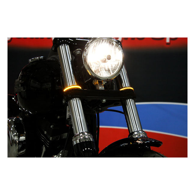Custom Dynamics Eclipze® LED fork wrap around turn signal LIGHT KITS LED Custom Dynamics