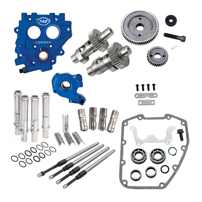 S&S Cycle Gear Drive Cam 585 Eg Chest Kit W/Plate Easy Start Cam Chest S&S Cycle