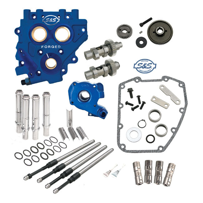 S&S, complete cam chest kit with gear drive 551GE cams CAM CHEST S&S