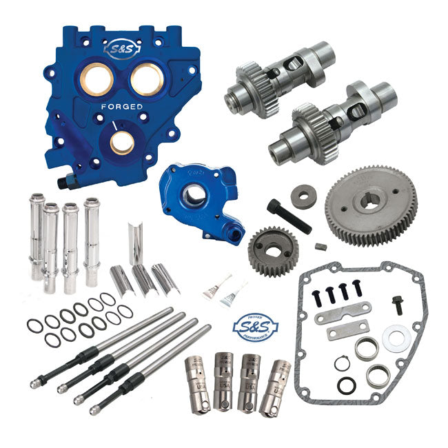 S&S Cycle Gear Drive Cam 585 Eg Chest Kit W/Plate Easy Start Cam Chest S&S Cycle