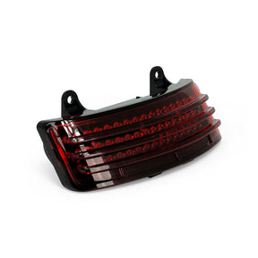 Custom Dynamics Dual Intensity LED TriBAR, Red - 10+ Touring Fender Tips Lenses Custom Dynamics