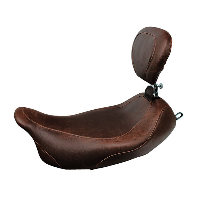 Mustang, Wide Tripper solo seat. With rider backrest SOLO SEATS Mustang