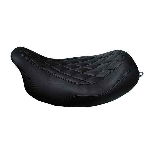 Mustang Seat Wide Tripper™ Solo Diamond Stitch Black Solo Seats Mustang