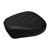 Mustang Pillion Pad Tripper™ Diamond Stitch Black Pillion Pads Mustang