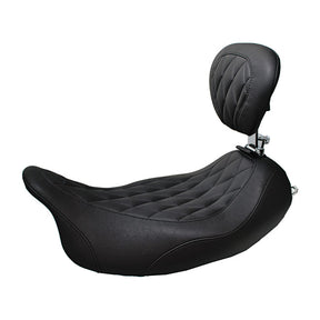 Mustang Wide Tripper Solo Seat With Removable Driver Backrest Solo Seats Mustang