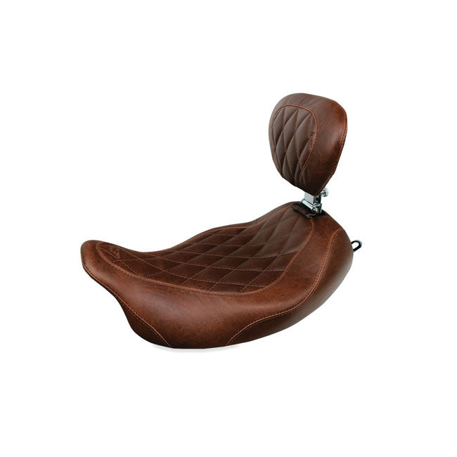 Mustang, Wide Tripper solo seat. With rider backrest SOLO SEATS Mustang