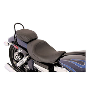 Mustang Seat Wide Tripper™ Forward Solo Smooth Stitched Black Solo Seats Mustang