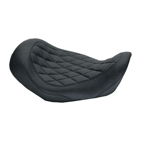Mustang Seat Wide Tripper™ Solo Diamond Stitched Black Solo Seats Mustang