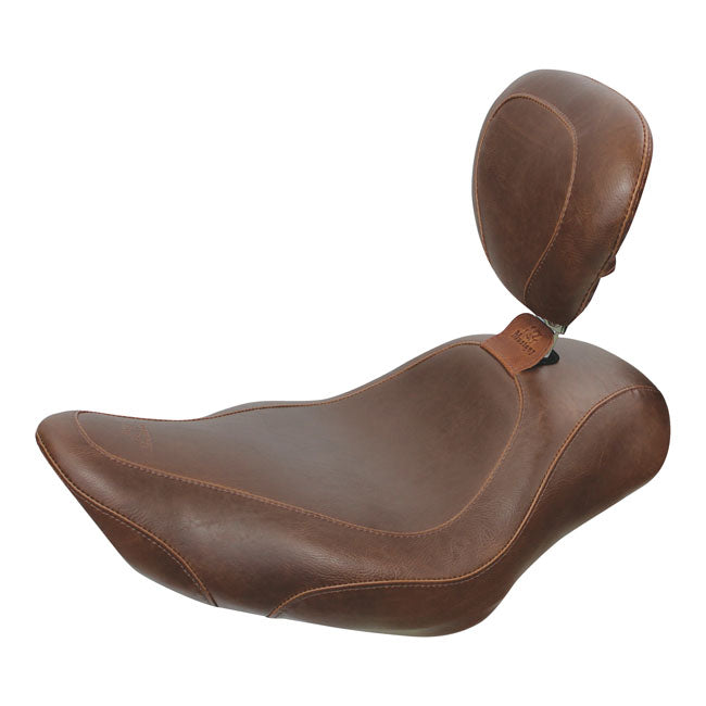 Mustang, Wide Tripper solo seat. With rider backrest SOLO SEATS Mustang