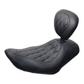 Mustang, Wide Tripper solo seat. With rider backrest SOLO SEATS Mustang