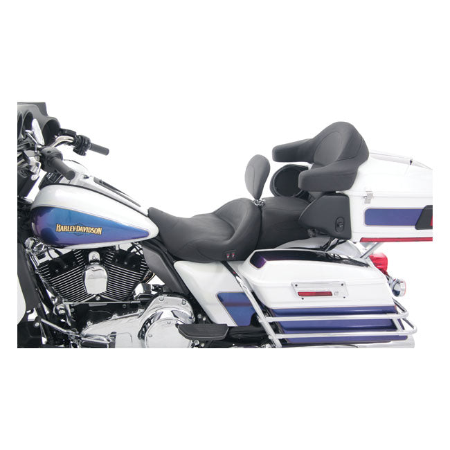 Mustang, Super Touring seat. With rider backrest. Heated SEATS Mustang