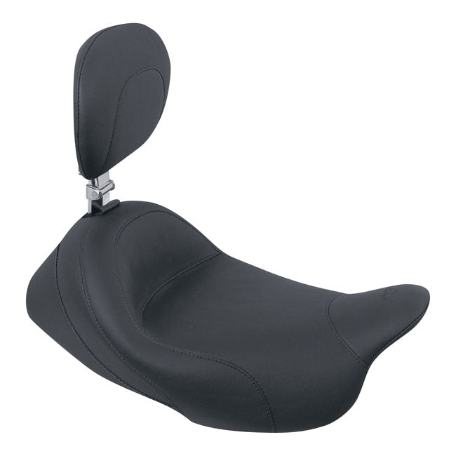 Mustang, Standard Touring solo seat. With rider backrest SOLO SEATS Mustang