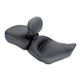 Mustang, Standard Touring solo seat. With rider backrest SOLO SEATS Mustang