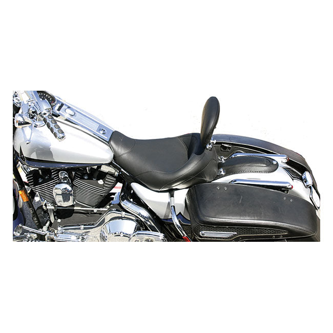 Mustang, Standard Touring solo seat. With rider backrest SOLO SEATS Mustang