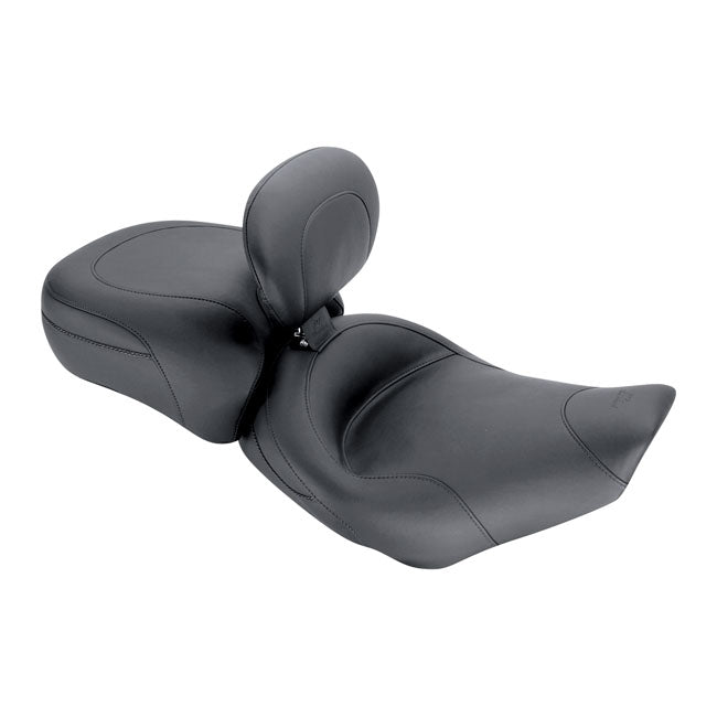 Mustang, Standard Touring solo seat. With rider backrest SOLO SEATS Mustang