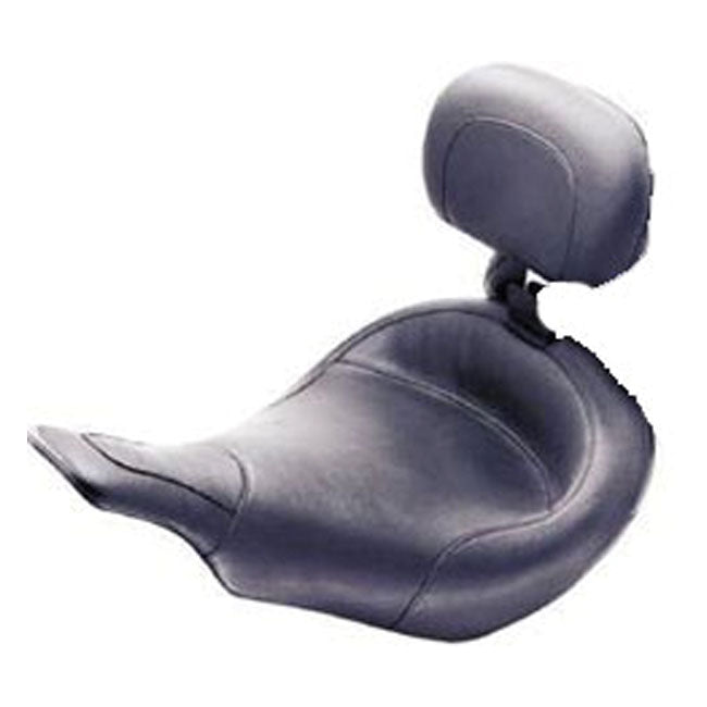 Mustang, Standard Touring solo seat. With rider backrest SOLO SEATS Mustang