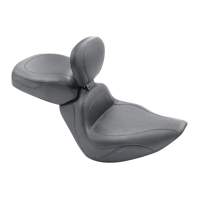 Mustang, Touring Sport passenger seat. Recessed PILLION PADS Mustang