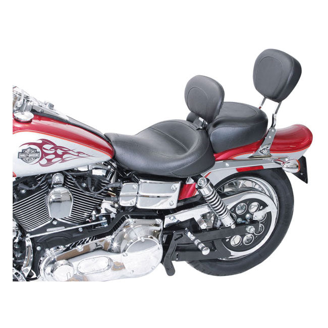 Mustang, Wide Touring solo seat. With rider backrest SOLO SEATS Mustang