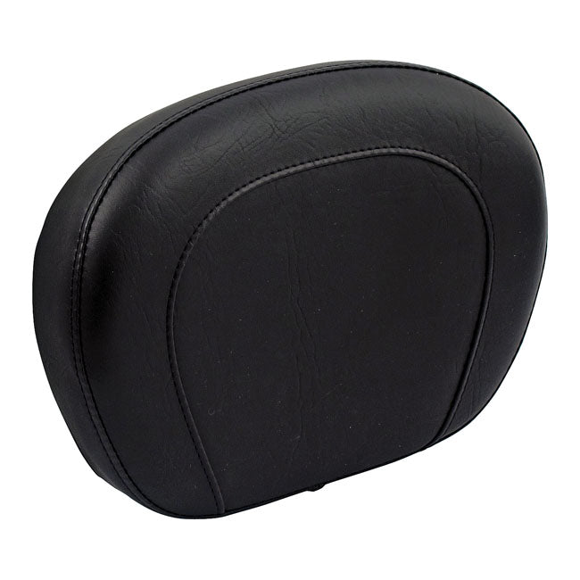 Mustang, OEM style sissy bar pad. Black BACK PADS Mustang