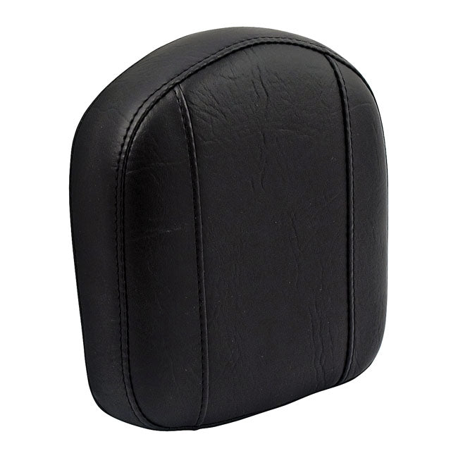 Mustang, OEM style sissy bar pad. Recessed. Black BACK PADS Mustang