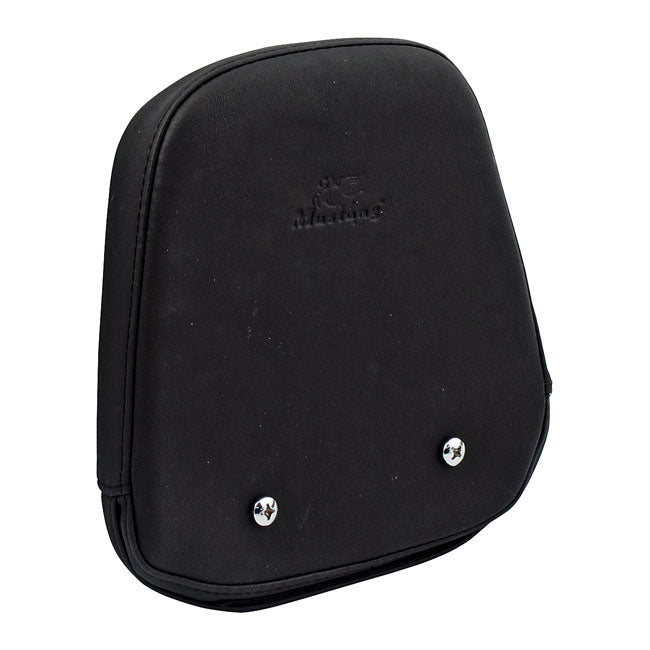 Mustang, Vintage sissy bar back pad. Black BACK PADS Mustang