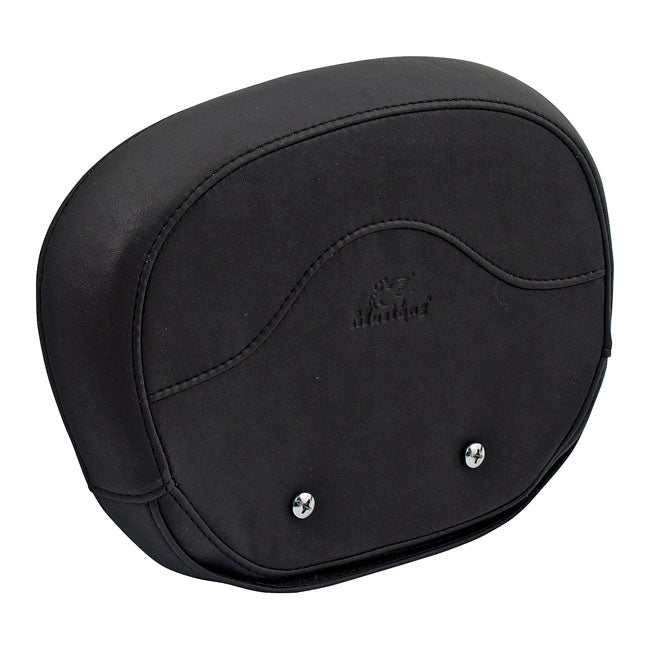 Mustang, Vintage sissy bar back pad. Black BACK PADS Mustang