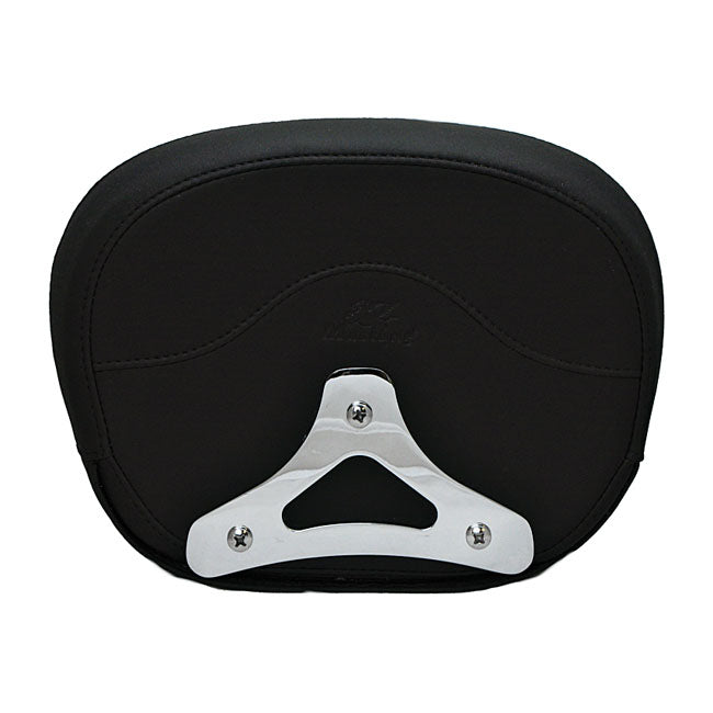 Mustang, sissy bar back pad. Black. Smooth BACK PADS Mustang