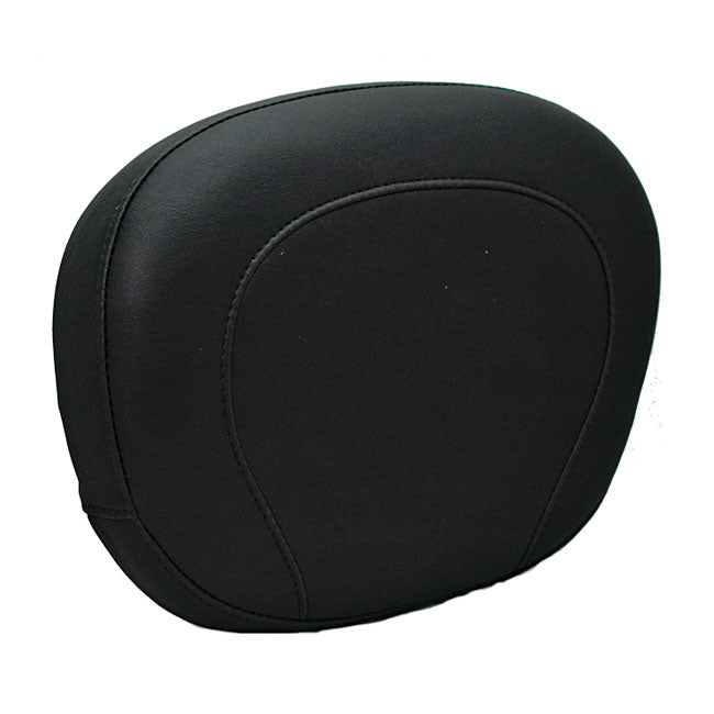 Mustang, sissy bar back pad. Black. Smooth BACK PADS Mustang