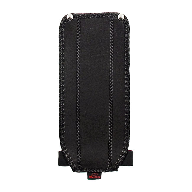 Mustang Tank Bib Vinyl Plain Stock Black Dash Panel Mustang
