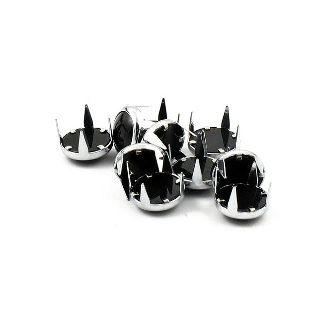 Mustang, decorative studs. Chrome with black pearl SEATS Mustang