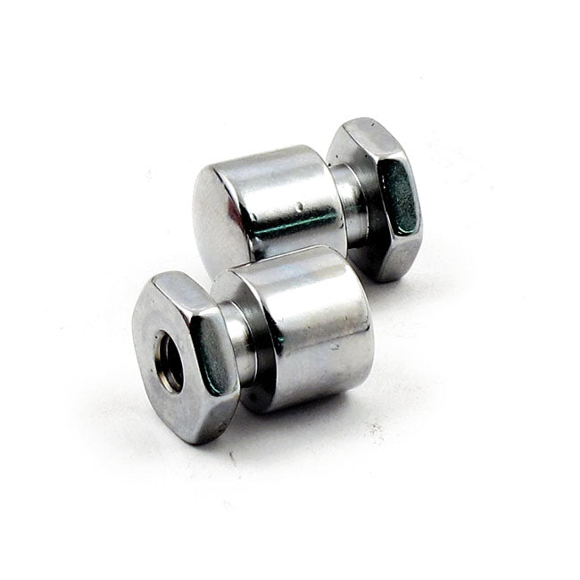 Mustang Mounting Nut Custom Replacement Front Natural Chrome Seat Mount Parts Mustang