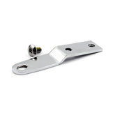 Mustang Seat Mounting Bracket Rear Natural Chrome Seat Mount Parts Mustang