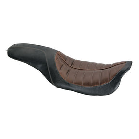 Roland Sands Design, 2-up Enzo seat. Black/Brown Roland Sands Design