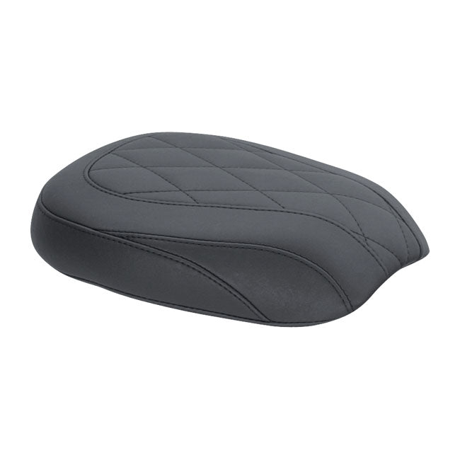 Mustang Pillion Pad Solo Wide Tripper™ Diamond Stitch Pillion Pads Mustang