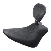 Mustang, Wide Tripper solo seat. With rider backrest SOLO SEATS Mustang