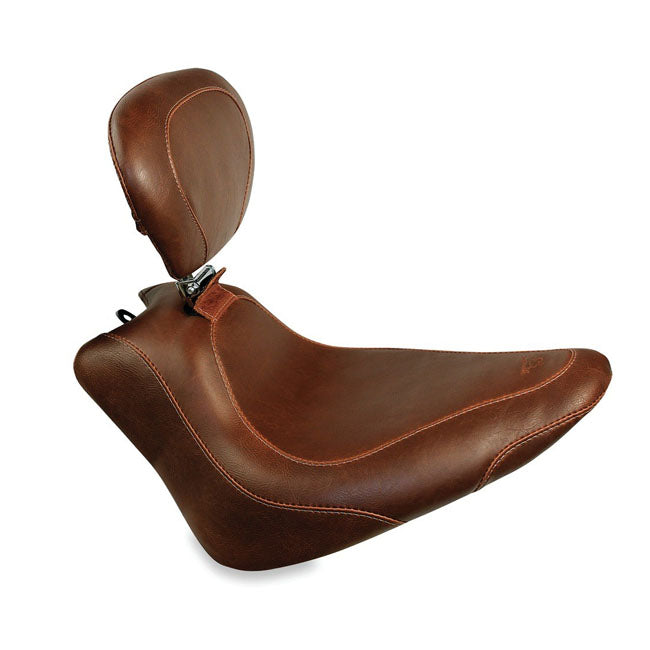 Mustang, Wide Tripper solo seat. With rider backrest SOLO SEATS Mustang