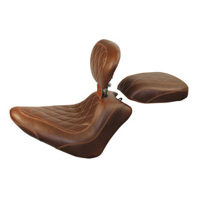 Mustang, Wide Tripper solo seat. With rider backrest SOLO SEATS Mustang